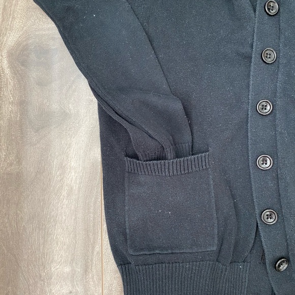 Women’s Forever 21 black and grey stripe cardigan - Picture 7 of 8